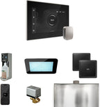 Mr Steam XDream Steam Shower Ctrl Pkg w/iSteamX Control and Steamhead in Black by MrSteam
