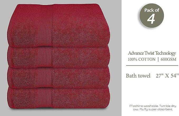 Softolle Luxury Bath Towels Set of 4 | Towels - Image 8