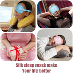 16 Pieces Silk Sleep Mask Silk Eye Mask - Image 5