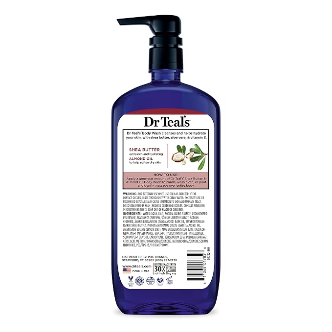 Dr Teal's Body Wash with Pure Epsom Salt, with Shea Butter & Almond Oil - Image 11