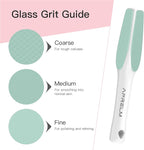 APRELM 3-Sided Nano Glass Foot File, 3-in-1 Coarse/Medium/Fine Foot Callus - Image 3