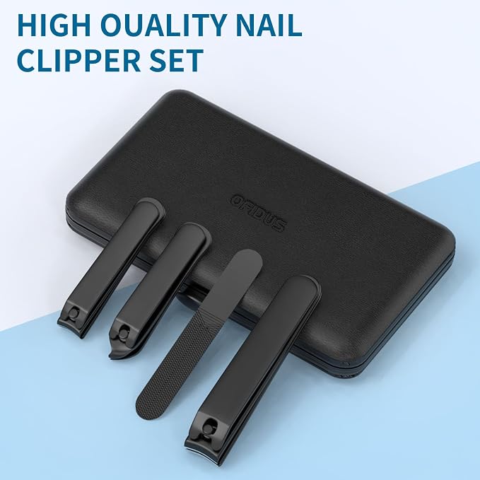 Precision 8 Pieces Men’s Nail Grooming Travel Kit, Stainless Steel Manicure Set - Image 8