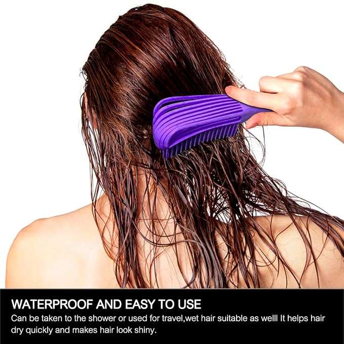 Detangling Brush for Women's Afro American/African 3a to 4c Kinky, Coily Hair - Image 6