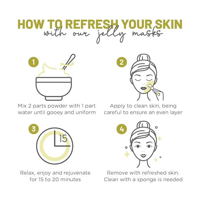 BRÜUN Peel-Off Jazmine Jelly Mask - Image 4