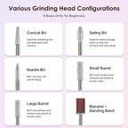 COSLUS C20 Cordless Nail Drill Electric File: Professional - Image 9