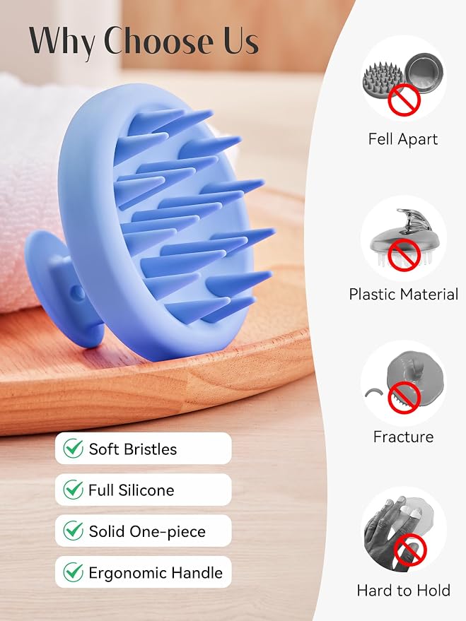 HEETA Scalp Massager Hair Growth, Scalp Scrubber - Image 4