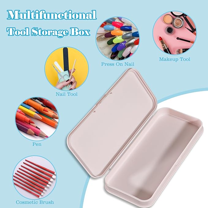 4 Pieces Plastic Storage Personal Box - Image 2