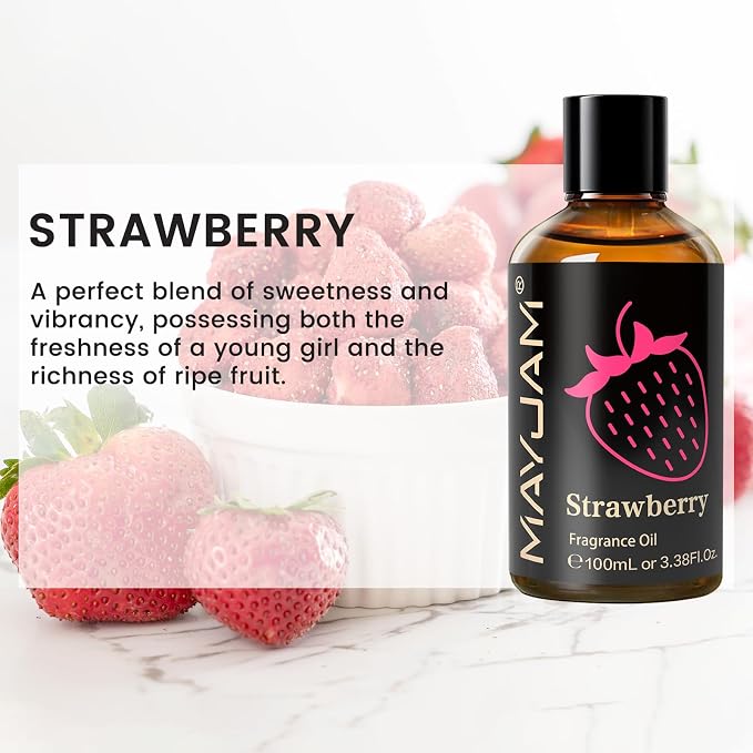 MAYJAM 100ML/3.38FL.OZ Strawberry Fragrance Oils - Image 3