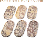 Koville Natural Decorative Marble Bathroom Tray, Stone Perfume Trays Jewelry - Image 6