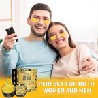 Qyiywim Under Eye Patches 70PCS, 24K Gold Eye Patches - Image 7