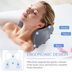 Silicone Bath Pillow, New Material Bath Pillows - Image 3