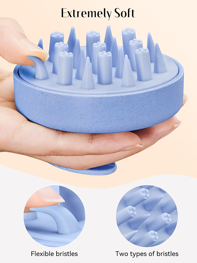 HEETA Hair Scalp Massager for Hair Growth, Shampoo Brush, Scalp Scrubber - Image 2