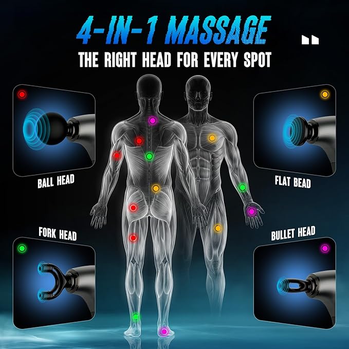 FVZ Grey Percussion Massage Gun - Image 6