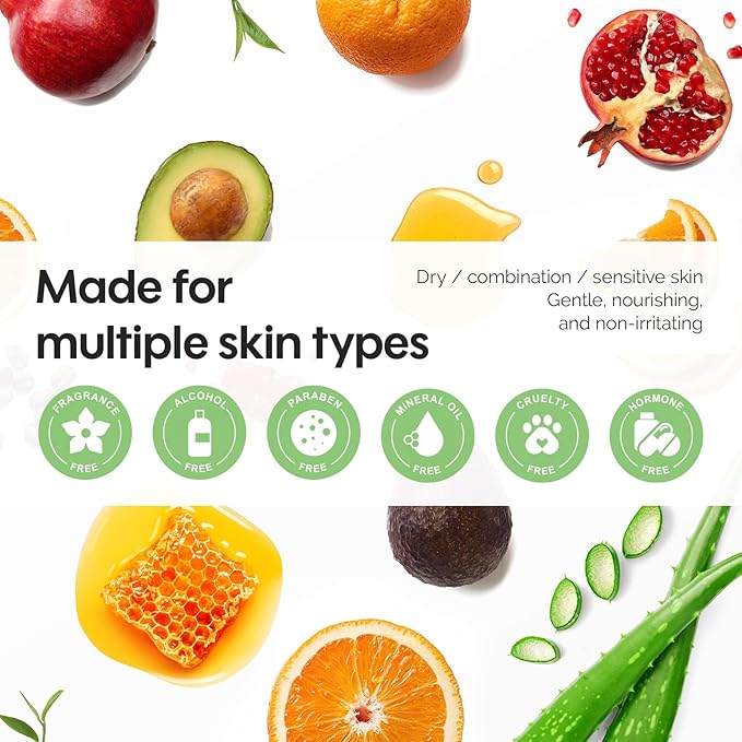 ZealSea Face Masks Skincare for Women, Variety 7Days Facial Sheet Mask Set for - Image 6