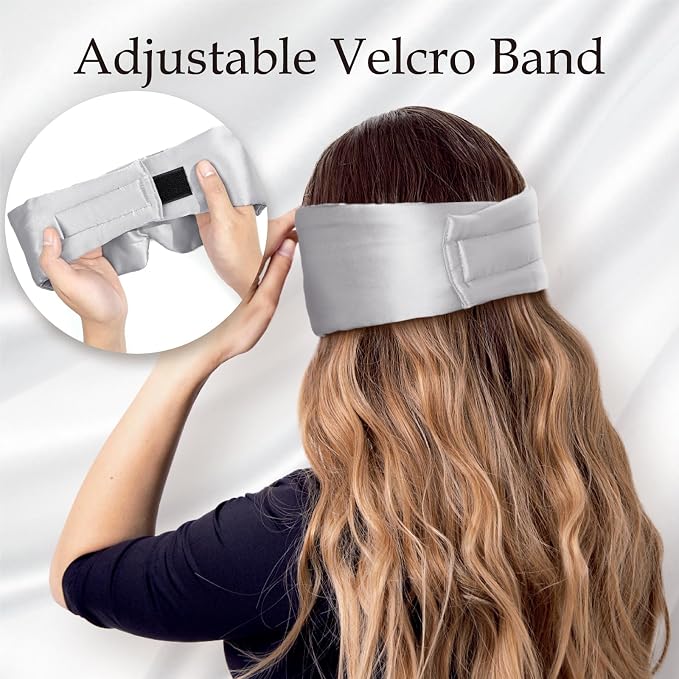 Zenssia 100% Mulberry Silk Sleep Mask Eye Mask - Image 4