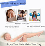 Blue Bath Bombs for Women Spa Gift Set - Image 7