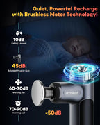 arboleaf Mini Massage Gun with Heat, Percussion Muscle Massager - Image 6