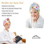 ELLEWIN Microfiber Hair Drying Towels - Image 2
