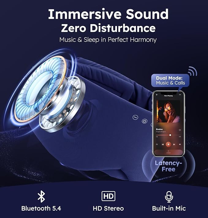 Luxury Bluetooth 5.4 Sleep Mask - Image 3