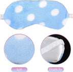 2PCS Plush Sleeping Eye Mask, Soft Plush Eye Mask, Fuffy Eye Cover Comfortable - Image 3