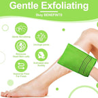 Tatuo 12 Pieces Korean Exfoliating Mitt Glove Italy Towel Body Skin Scrubber - Image 5