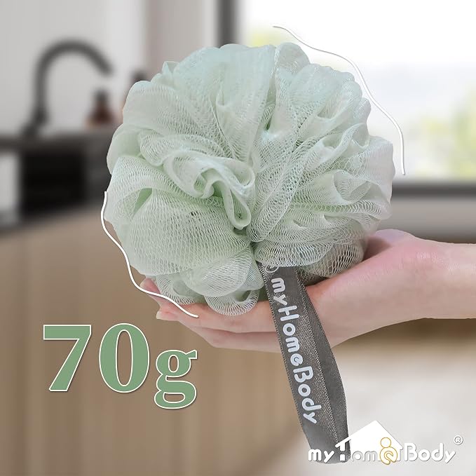 myHomeBody Large 70g Loofah Sponge, Body Scrubber, Bath Sponge, Loofah - Image 5