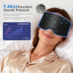 Weighted Eye Mask for Sleeping, Silk Sleep Mask for Side Sleeper - Image 2