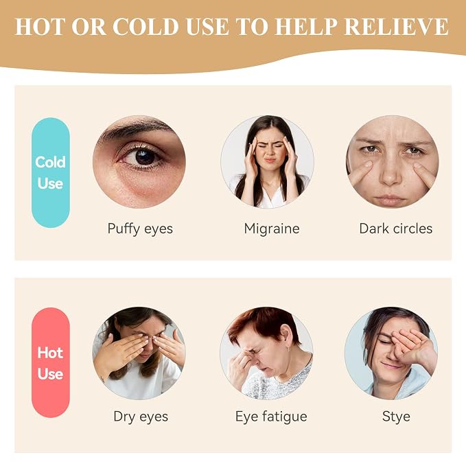 LEOSTEP 4 PCS Cooling Eye Mask Set - Image 6