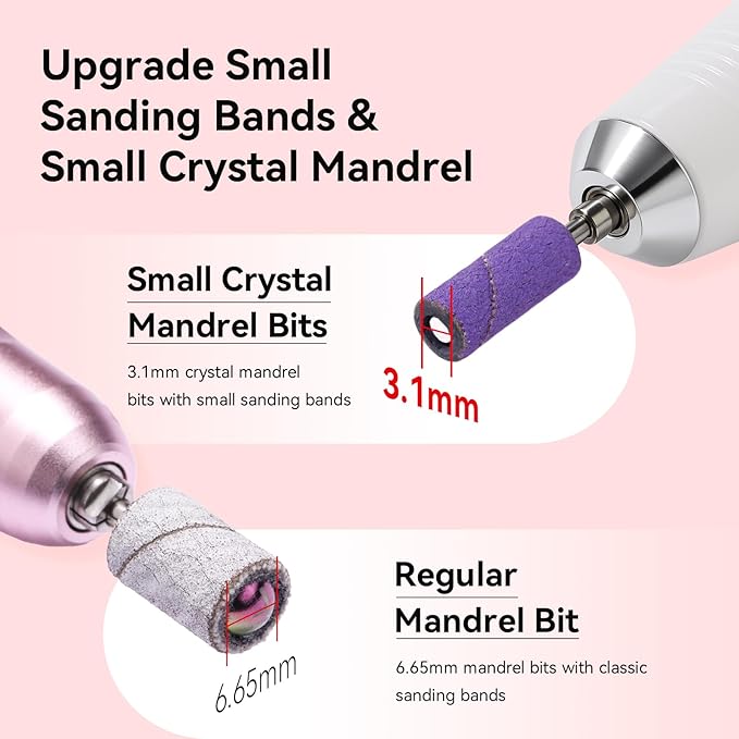 Makartt Nail Drill Bits Sanding Bands - Image 3