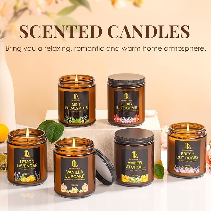 Mint Eucalyptus Candles, Mint Eucalyptus Scented Candle, Mother's Day Candle - Image 6