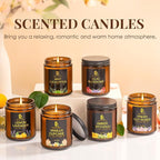 Lilac Blossom Scented Candles, Lilac Blossom Candle, Aromatherapy Candle Gifts - Image 6
