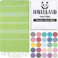 HAVLULAND Turkish Beach Towels, Oversized 40"x72" Turkish Bath Towel, Highly by Havluland