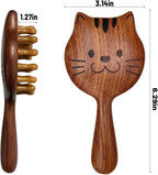 Shaped Wooden Scalp Massager - Image 2