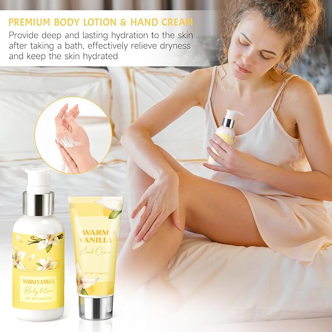 Mothers Day Gifts for Mom, Birthday Gifts for Women, Relaxing Spa Gift Baskets - Image 6