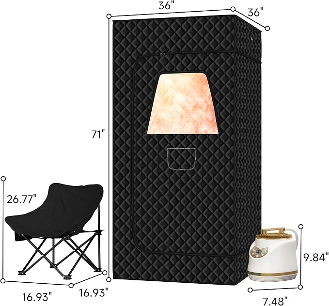 Springspa Portable Steam Sauna Box - Image 2