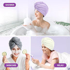 YFONG Larger Microfiber Hair Towel Wrap - Image 7