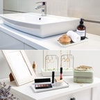 Gurygo 10" Bathroom Tray for Counter, Ceramic Vanity Trays for Bathroom - Image 5