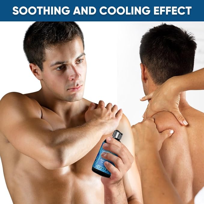 8 oz - Relief & Relax Sore Muscle Massage Oil - Soothes Muscles & Joint with - Image 4
