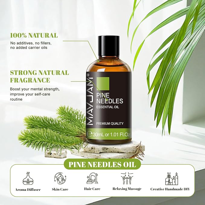 MAYJAM Pine Needles Essential Oil - Image 2