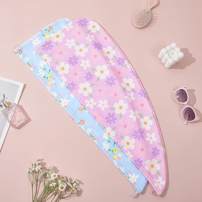 Unicorn Castle Microfiber Hair Towel - Image 6
