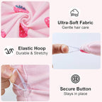2 Pack Microfiber Hair Towel Wrap - Image 3