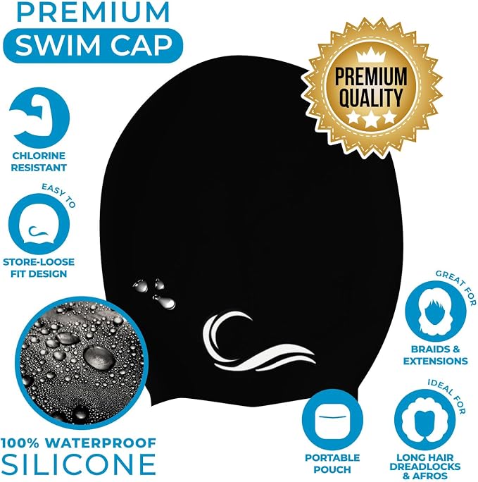 Interlaken Silicone Swim Cap - Image 2