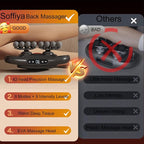 Back Massager for Pain Relief Deep Tissue, 42 Head Massage Gun Deep Tissue - Image 5