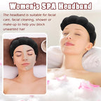 Zkptops Spa Headband for Washing Face Wristband Sponge Makeup Skincare Headband - Image 3