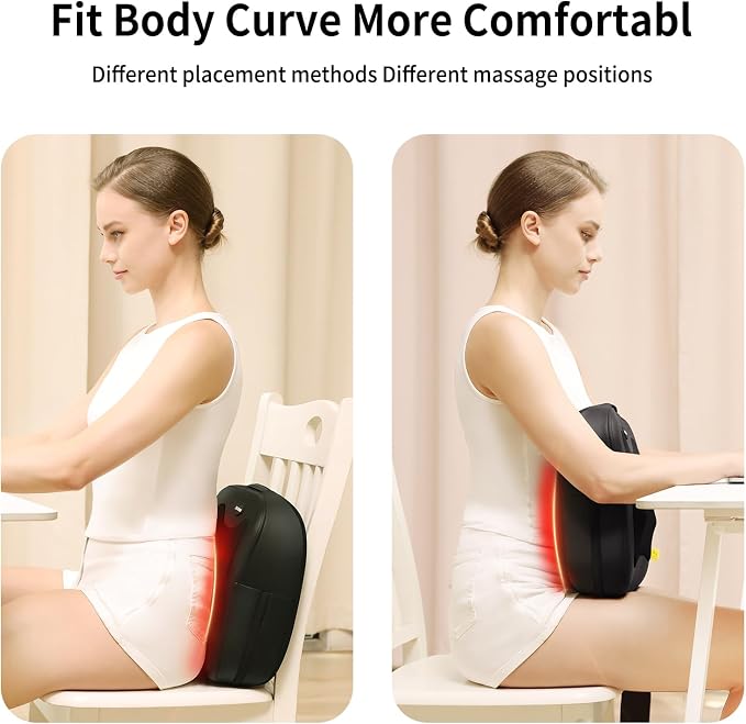 2 in 1 Back Massager and Lumbar Support Pillow - Image 7