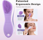 Blackhead Remover Tools, Silicone Face Scrubber Pore Cleaning Brush Mask - Image 4