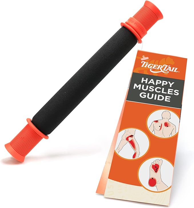Tiger Tail 11in Massage Stick Portable Roller, Deep Tissue Foam Roller by TigerTailUSA