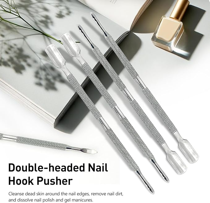 5-Piece Dual-Sided Cuticle Pusher Set - Image 3