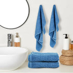 24 Pack Navy Blue Hand Towel 100% Cotton Spa Towel – 16x26 inches Highly - Image 5