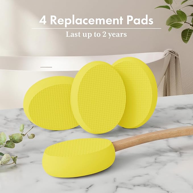 AmazerBath Lotion Applicator for Back, 4 Replacement Pads - Image 6